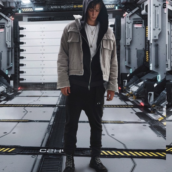 C2H4 Post Apocalyptic Joggers Sweatpants - Picture 2 of 14